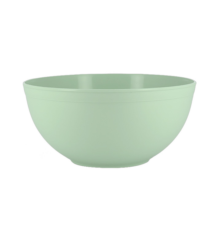 Bol Réutilisable Durable PP Minéral Vert 2l Ø20cm (1 Uté) Bol Réutilisable Durable PP Minéral Vert 2l Ø20cm (1 Uté)
