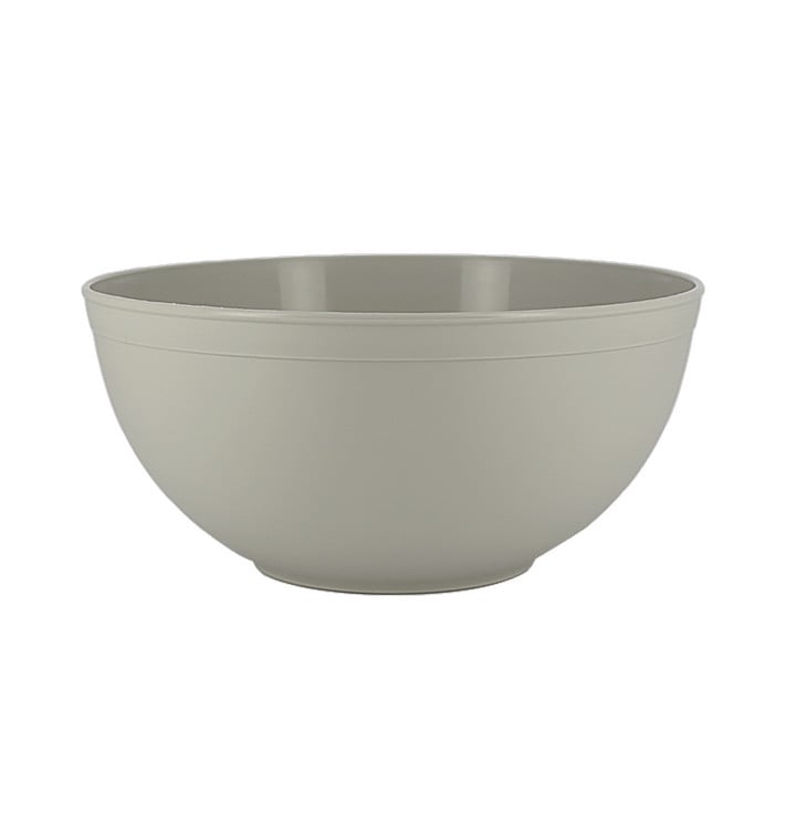 Bol Réutilisable Durable PP Minéral Gris 2l Ø20cm (36 Utés) Bol Réutilisable Durable PP Minéral Gris 2l Ø20cm (36 Utés)