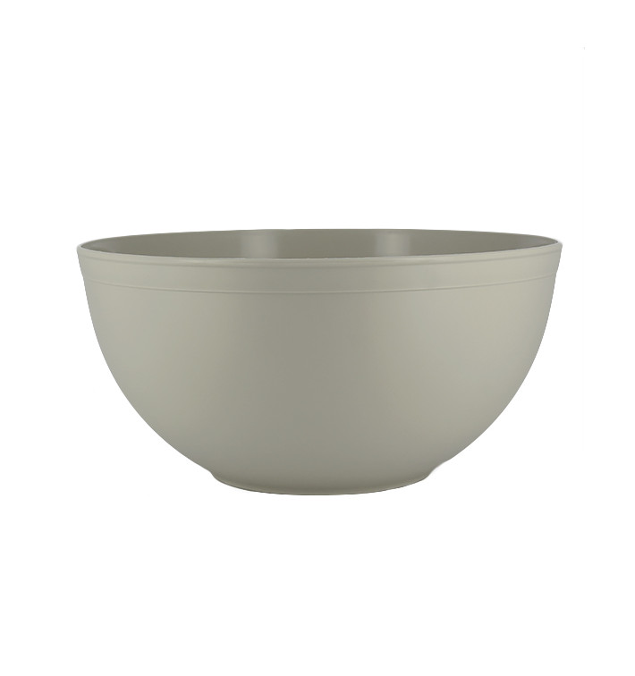 Bol Réutilisable Durable PP Minéral Gris 3,35l Ø23,5cm (20 Utés) Bol Réutilisable Durable PP Minéral Gris 3,35l Ø23,5cm (20 Utés)