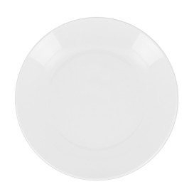 Assiette Réutilisable Durable CPET Stoven Blanc Ø17,5cm (6 Utés)