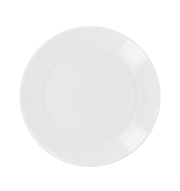 Assiette Réutilisable Durable CPET Stoven Blanc Ø22,5cm (54 Utés) Assiette Réutilisable Durable CPET Stoven Blanc Ø22,5cm (54 Utés)