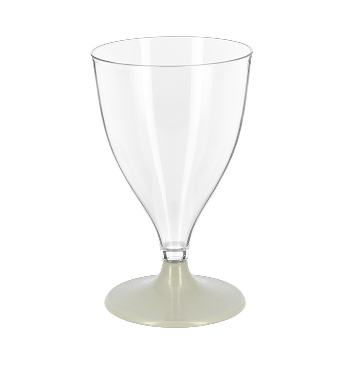 Coupe Réutilisable PS Eau/Vin Pied Gris 200ml 2P (6 Unités) Coupe Réutilisable PS Eau/Vin Pied Gris 200ml 2P (6 Unités)