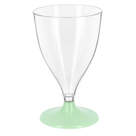 Coupe Réutilisable PS Eau/Vin Pied Vert 200ml 2P (48 Unités)