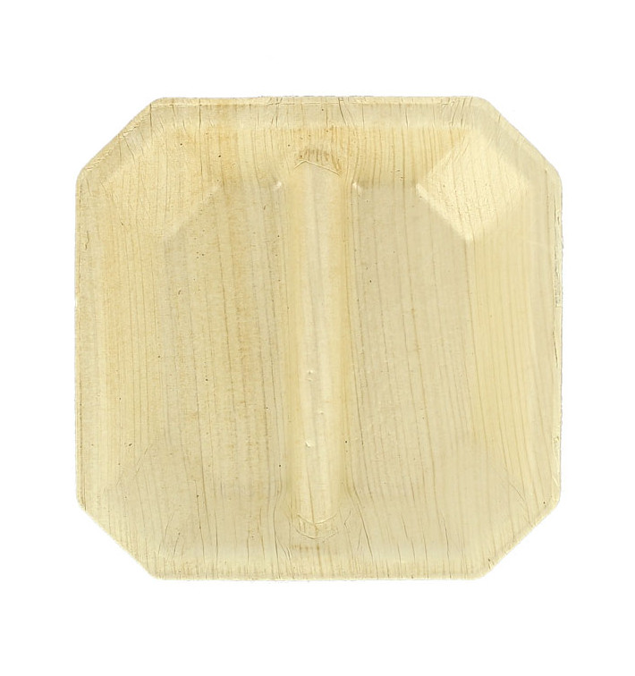 Assiette Mini en Feuilles de Palmier 2C 10x10cm (10 Unités) Assiette Mini en Feuilles de Palmier 2C 10x10cm (10 Unités)