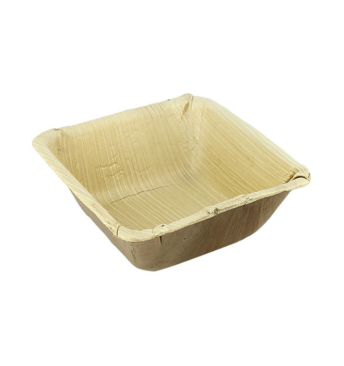 Bol en Feuilles de Palmier 3x13x5cm (10 Unités) Bol en Feuilles de Palmier 3x13x5cm (10 Unités)