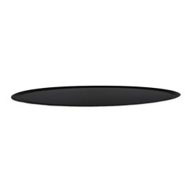 Assiette Pizza en Carton Laminé PET Noir 300 mm (400 Utés)