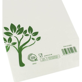 Sac avec Anses Découpées Home Compost “Be Eco!” 20x33cm (100 Utés)