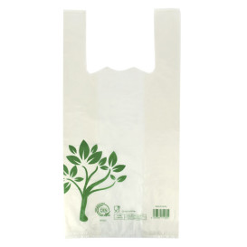 Sac à Bretelles Home Compost “Be Eco!” 40x50cm (100 Utés)