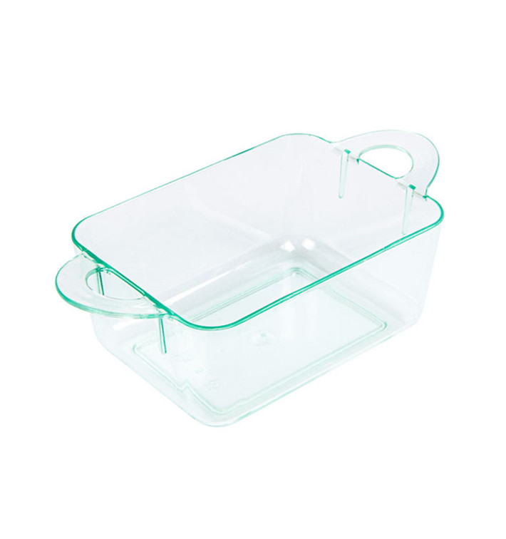 Récipient Sauces avec Anses Water Green 9,6x5x3,5 cm (576 Utés) Récipient Sauces avec Anses Water Green 9,6x5x3,5 cm (576 Utés)
