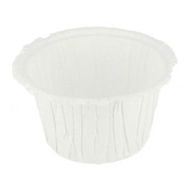 Caissettes Cupcakes Blanches 4,7x3,8x6cm (3.300 Unités)