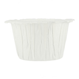 Caissettes Cupcakes Blanches 4,7x3,8x6cm (3.300 Unités)
