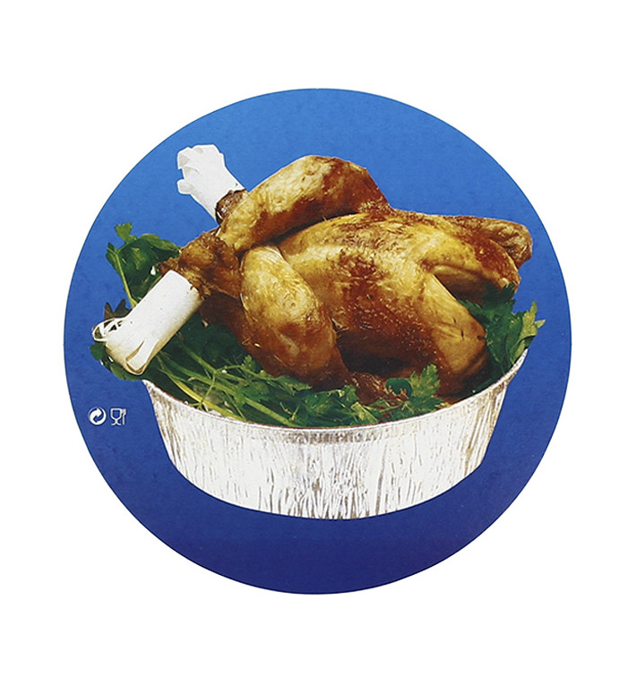 Couvercle Carton Récipient Rond poulet 935 et 1400 ml (125 Unités) Couvercle Carton Récipient Rond poulet 935 et 1400 ml (125 Unités)