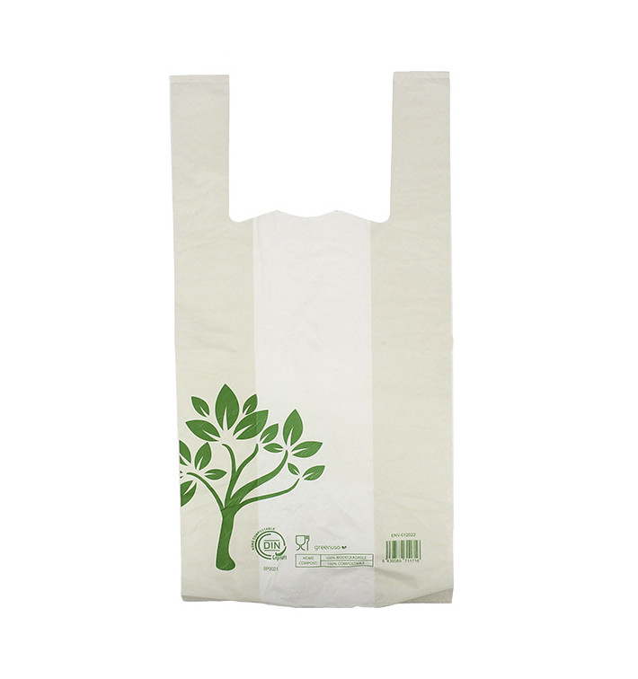 Sac à Bretelles Home Compost “Classic” 35x45cm 17,5µm (1.000 Utés)