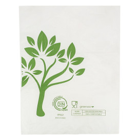 Sac sans Anses Home Compost “Be Eco!” 23x30,5cm (100 Utés)