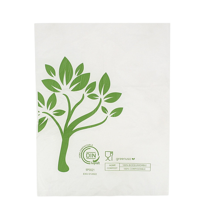Sac sans Anses Home Compost “Be Eco!” 23x30,5cm (100 Utés) Sac sans Anses Home Compost “Be Eco!” 23x30,5cm (100 Utés)
