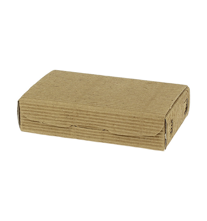 Boîte Chocolats et Bonbons Kraft 11x6,5x2,5cm 100g (600 Utés) Boîte Chocolats et Bonbons Kraft 11x6,5x2,5cm 100g (600 Utés)