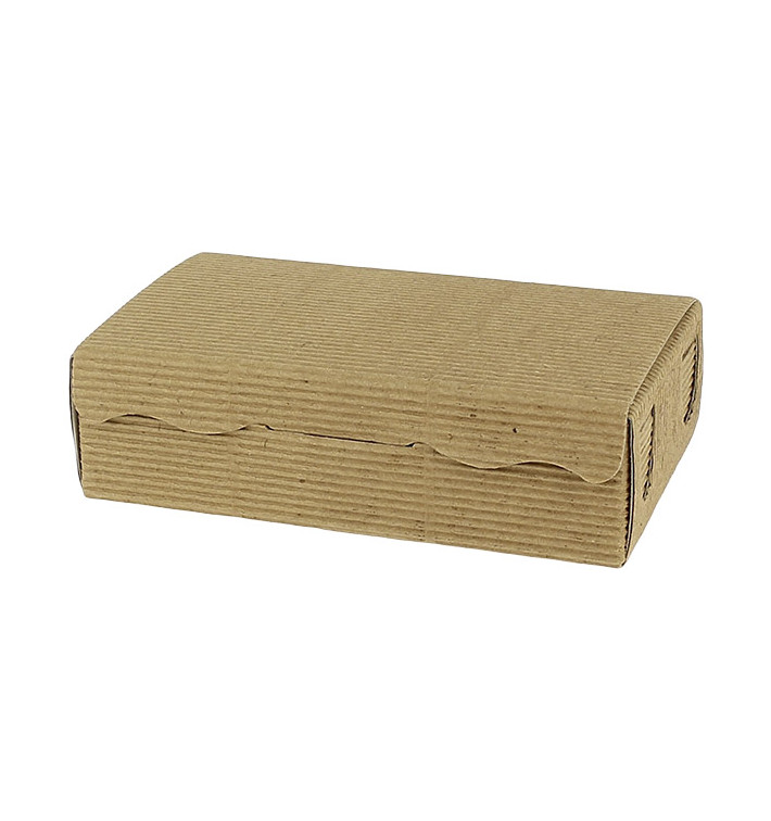 Boîte à Chocolats et Bonbons Kraft 14x8x3,5cm 250g (100 Utés) Boîte à Chocolats et Bonbons Kraft 14x8x3,5cm 250g (100 Utés)