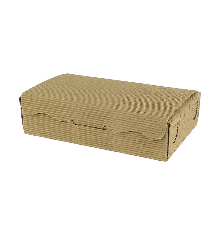 Boîte Chocolats et Bonbons Kraft 17x10x4,2cm 500g (100 Utés) Boîte Chocolats et Bonbons Kraft 17x10x4,2cm 500g (100 Utés)