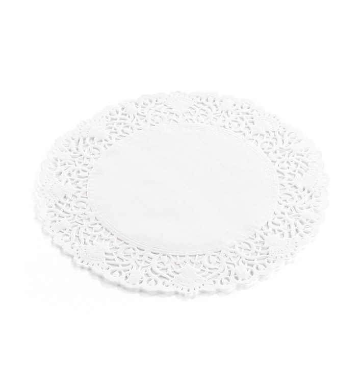 Dentelle en papier blanc Ø200mm (2000 Unités) Dentelle en papier blanc Ø200mm (2000 Unités)