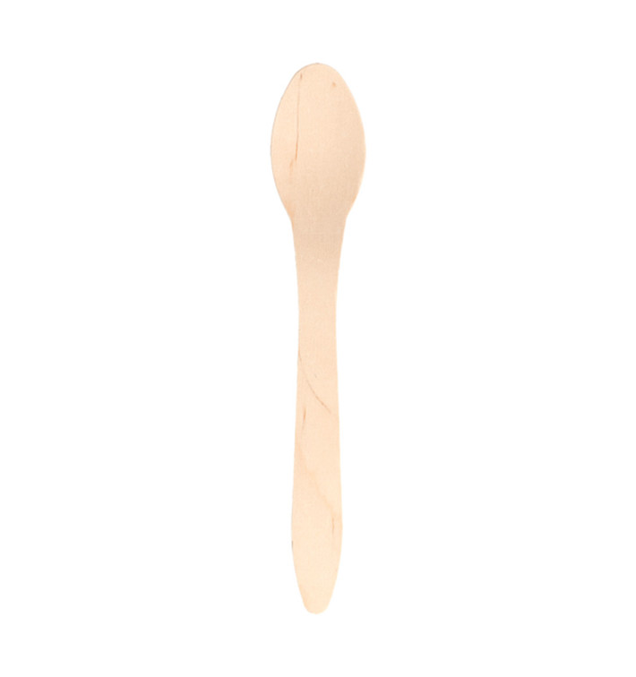 Cuillère en bois 187mm (100 Unités) Cuillère en bois 187mm (100 Unités)
