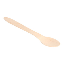 Cuillère en bois 187mm (100 Unités)