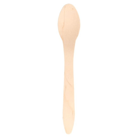 Cuillère en bois 18,7cm (1000 Utés)