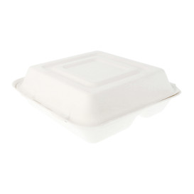 Boîte Canne à Sucre 3C Blanc 250x250x75mm (50 Unités)