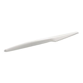 Cuchillo de Papel Blanco 17cm (50 Uds)