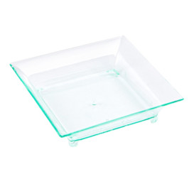 Saucières Dégustation Salsa Vert Transp. 6,5x6,5x1,5cm (720 Utés)