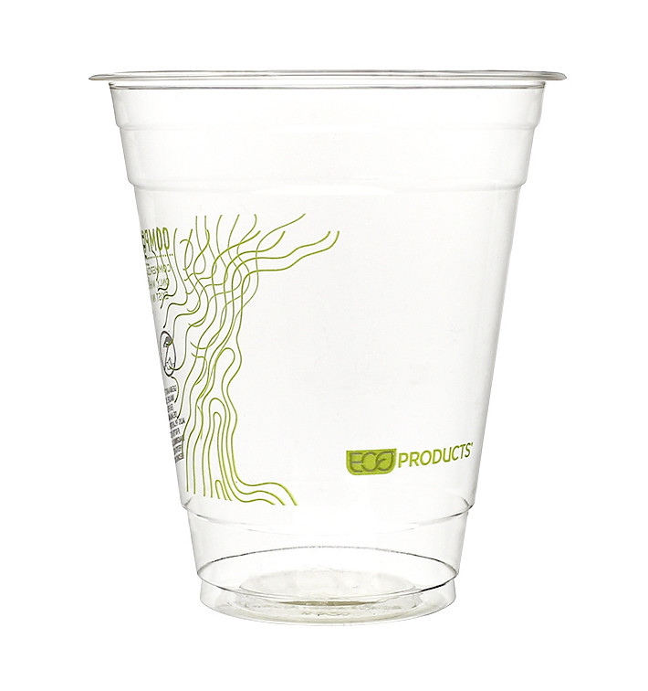Gobelet Amidon de Maïs PLA "Green Stripe" 355ml (50 Utés) Gobelet Amidon de Maïs PLA "Green Stripe" 355ml (50 Utés)
