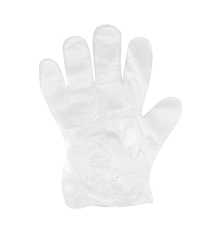 Gants en polyéthylène en relief Transparent (10.000 Utés)