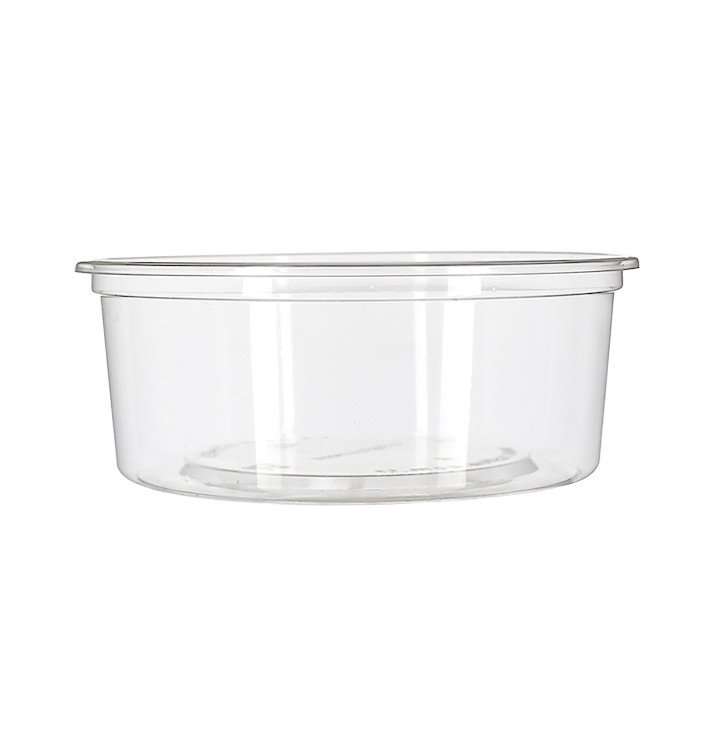 Récipient Compostable PLA Transparent 240ml (50 Utés) Récipient Compostable PLA Transparent 240ml (50 Utés)