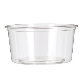 Récipient Compostable PLA Transparent 360ml (50 Utés)