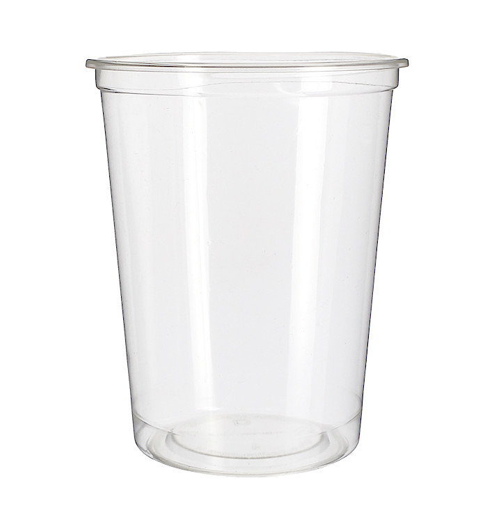 Récipient Compostable PLA Transparent 960ml (50 Utés) Récipient Compostable PLA Transparent 960ml (50 Utés)