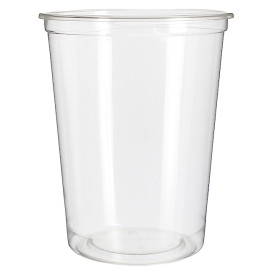 Récipient Compostable PLA Transparent 960ml (600 Utés)