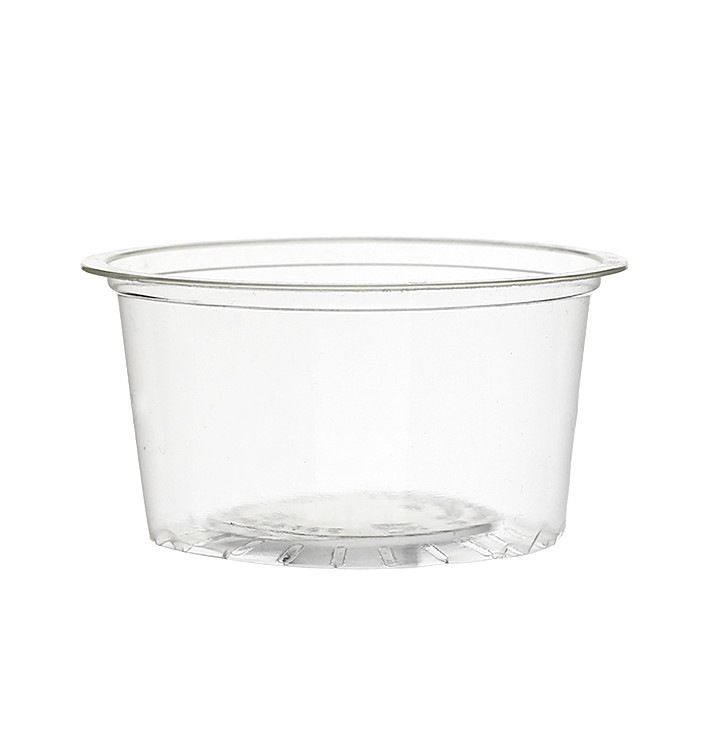 Pot à Sauce PLA Transparent 100ml (1.000 Utés) Pot à Sauce PLA Transparent 100ml (1.000 Utés)