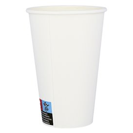 Gobelet Carton Blanc ECO 12 Oz/360ml Ø8cm (100 Utés)