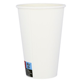 Gobelet Carton Blanc ECO 12 Oz/360ml Ø8cm (100 Utés)