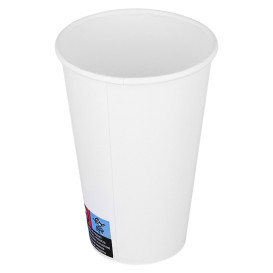 Gobelet Carton Blanc ECO 12 Oz/360ml Ø8cm (100 Utés)