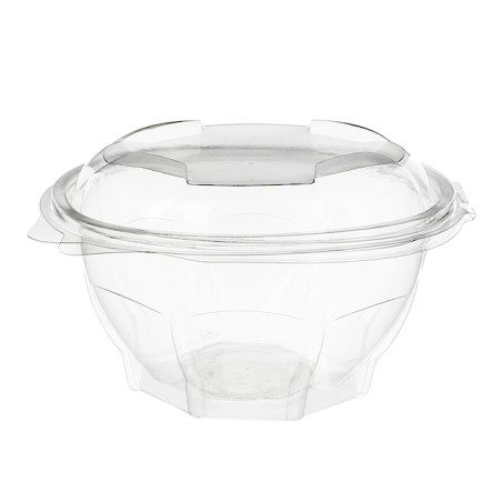Saladier Rond avec charnière PET 750ml (50 Utés)