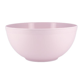 Bol Réutilisable Durable PP Minéral Rose 2l Ø20cm (1 Uté)