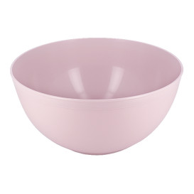 Bol Réutilisable Durable PP Minéral Rose 3,35l Ø23,5cm (1 Uté)