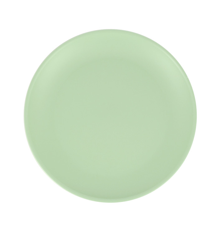 Assiette Réutilisable Durable PP Minéral Vert Ø23,5cm (6 Utés) Assiette Réutilisable Durable PP Minéral Vert Ø23,5cm (6 Utés)