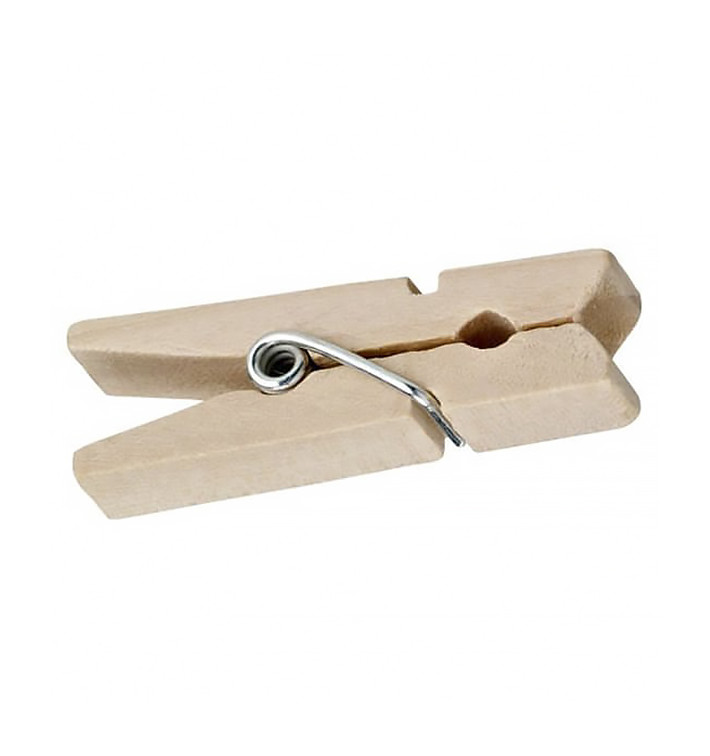 Pince en Bambou Buffet 3,5cm (100 Unités) Pince en Bambou Buffet 3,5cm (100 Unités)