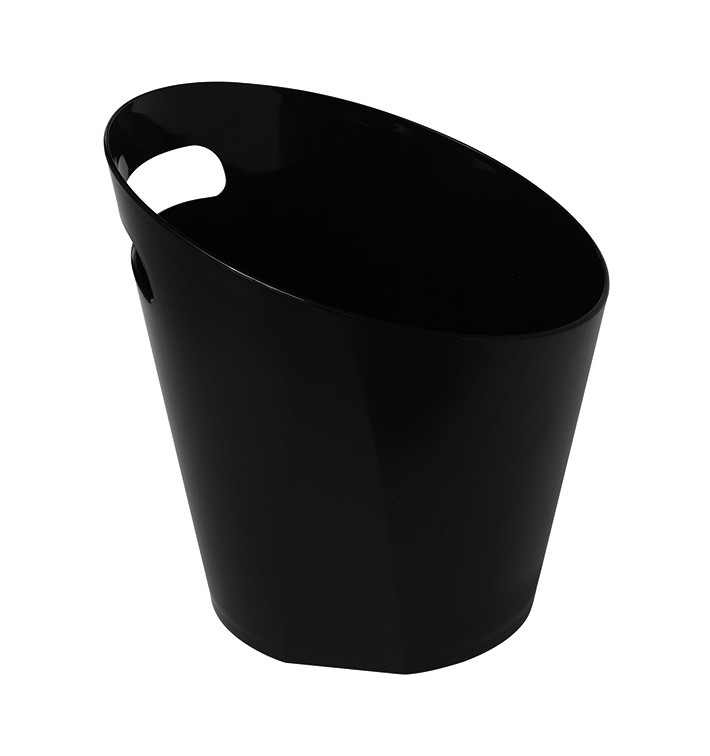 Seau à glace réutilisable PP Noir pour 7-8 Bouteilles (1 Ud) Seau à glace réutilisable PP Noir pour 7-8 Bouteilles (1 Ud)