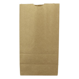 Sac en papier KRAFT sans anses 45g/m² 15+9x28cm (1000 Unités)
