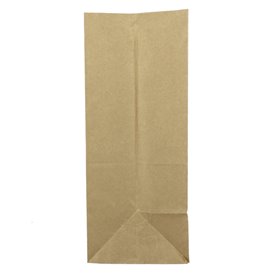 Sac en papier KRAFT sans anses 80g/m² 30+18x43cm (250 Utés)