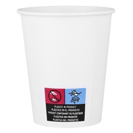 Gobelet Carton Blanc ECO 7Oz/210ml Ø7cm (50 Utés)