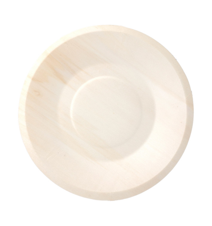 Assiette en Bois Ronde Ø19cm (50 Unités) Assiette en Bois Ronde Ø19cm (50 Unités)