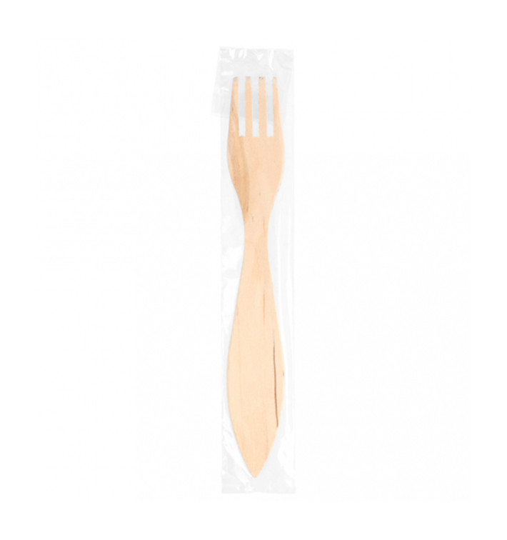 Fourchette en bois 150mm en Sachet (100 Unités) Fourchette en bois 150mm en Sachet (100 Unités)